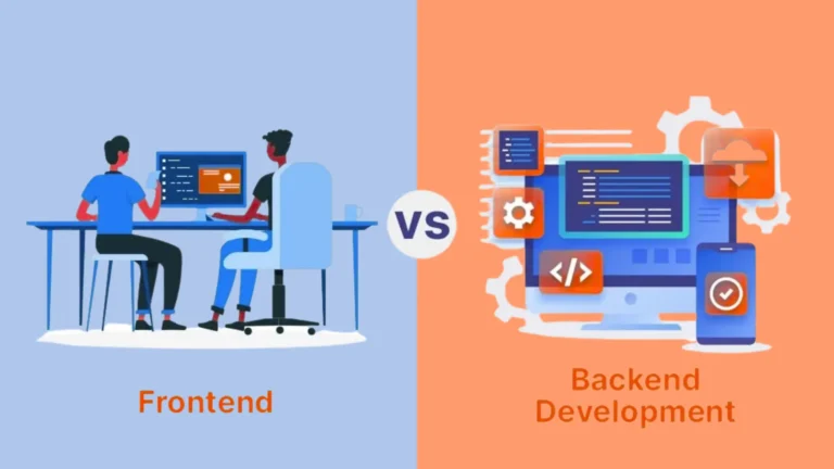 Frontend vs Backend Development